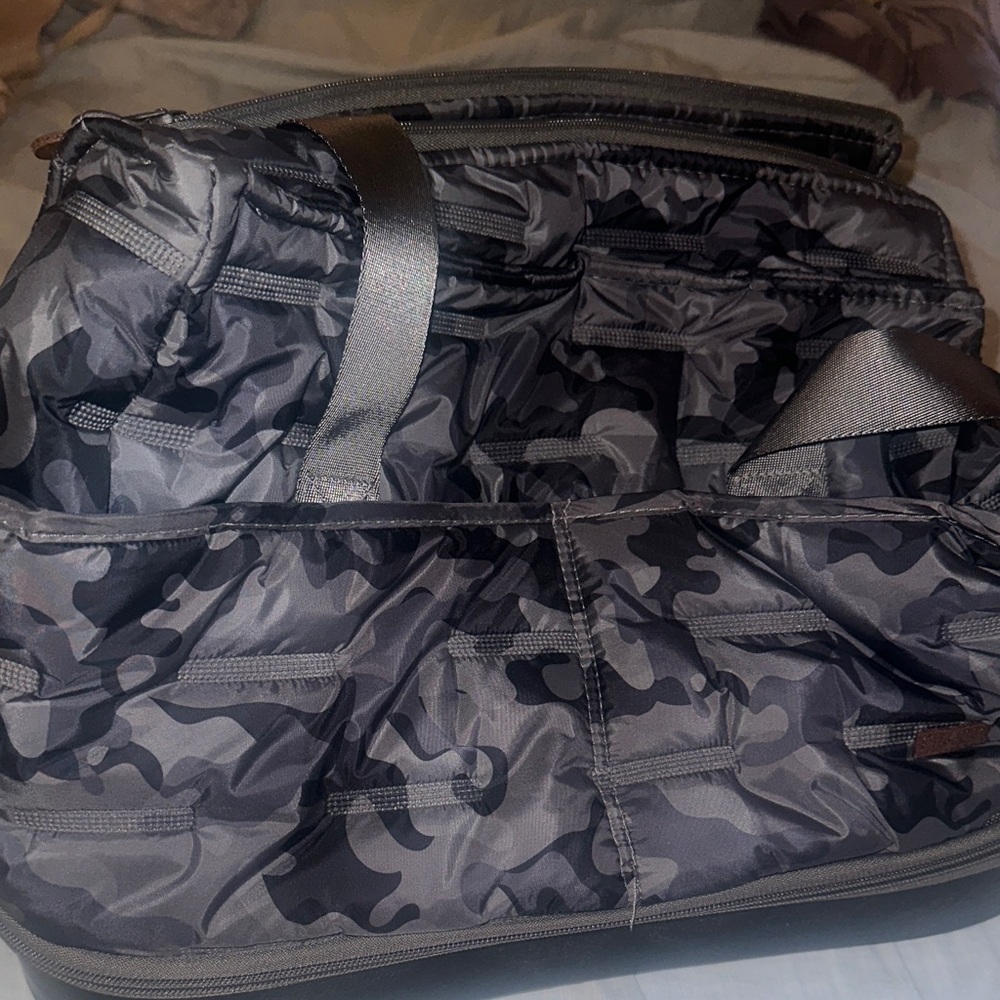 Camouflage Gray dog carrier Bag